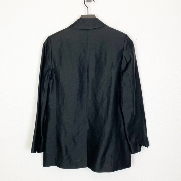 Zadig & Voltaire Viva Heart Strass Linen-Blend Blazer - Picture 4 of 7